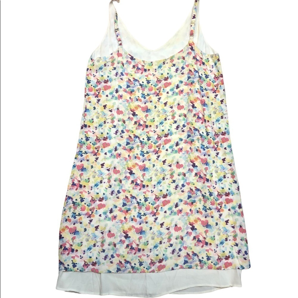 Meadow Floral Water Color Slip Dress by CAbi - Picture 16 of 16